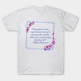 Shakespearean Insults: Spanish Pouch T-Shirt